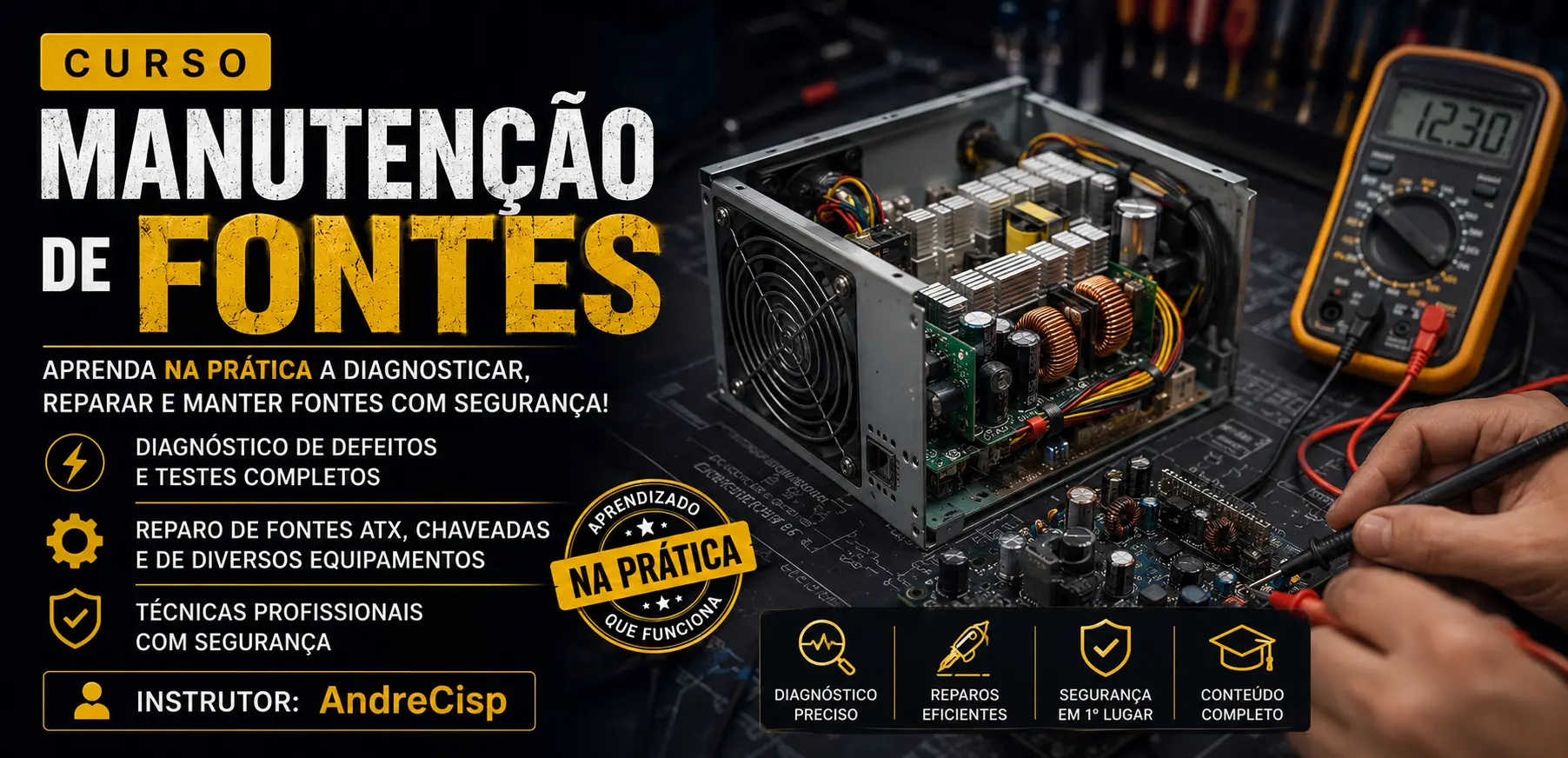 Manutenção de Fontes ATX